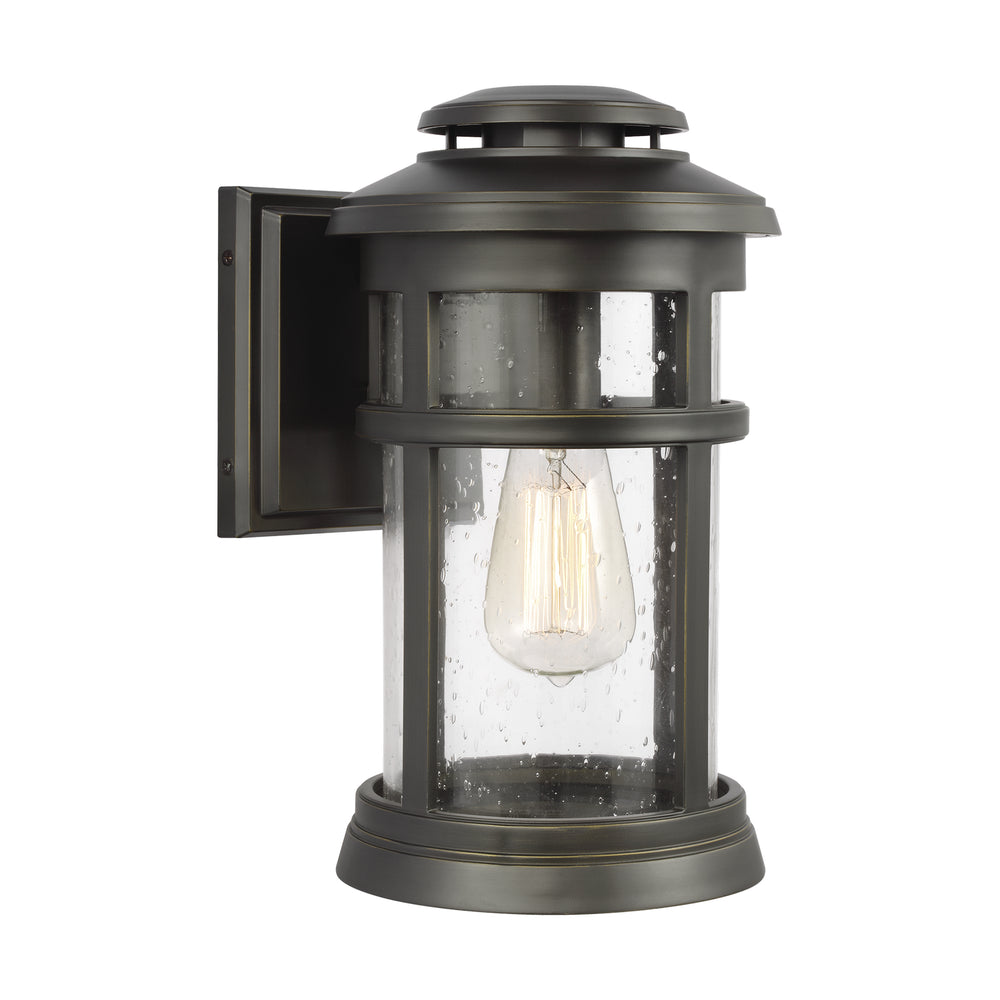 Visual Comfort Studio Canada - One Light Outdoor Wall Lantern - Newport - Antique Bronze- Union Lighting Luminaires Decor