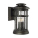 Visual Comfort Studio Canada - Three Light Outdoor Wall Lantern - Newport - Antique Bronze- Union Lighting Luminaires Decor