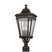 Generation Lighting Canada - Three Light Post/Pier Lantern - Cotswold Lane - Grecian Bronze- Union Lighting Luminaires Decor