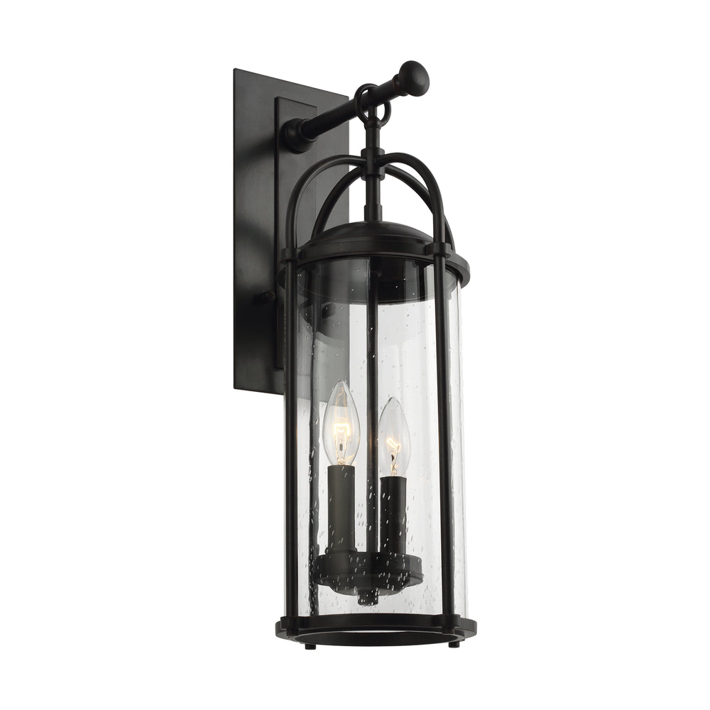 Generation Lighting Canada - Two Light Outdoor Wall Lantern - Dakota - Espresso- Union Lighting Luminaires Decor