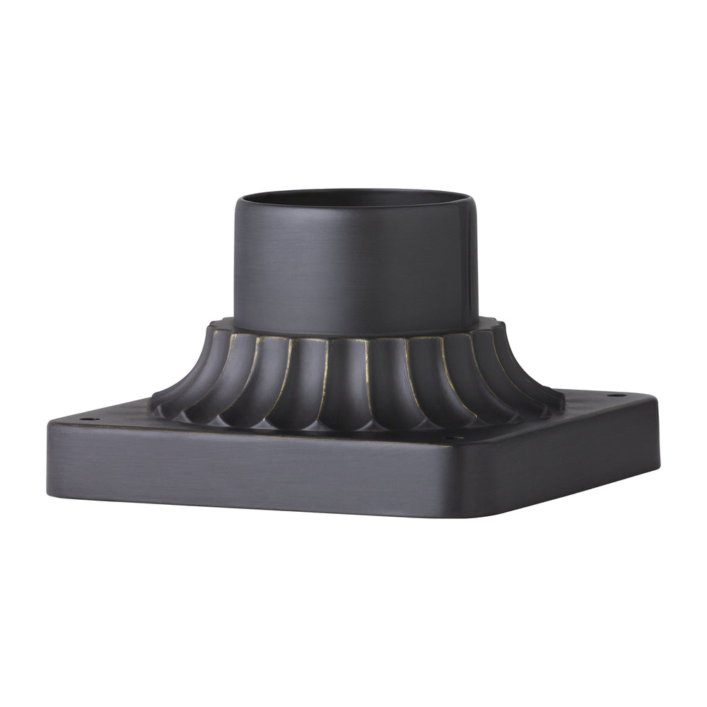 Generation Lighting Canada - Pier Mount Base - Outdoor Pier Mounts - Antique Bronze- Union Lighting Luminaires Decor