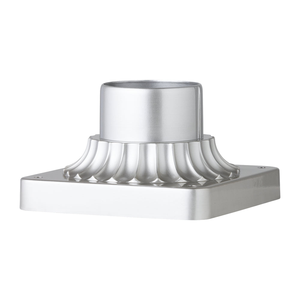 Generation Lighting Canada - Pier Mount Base - Outdoor Pier Mounts - Painted Brushed Steel- Union Lighting Luminaires Decor