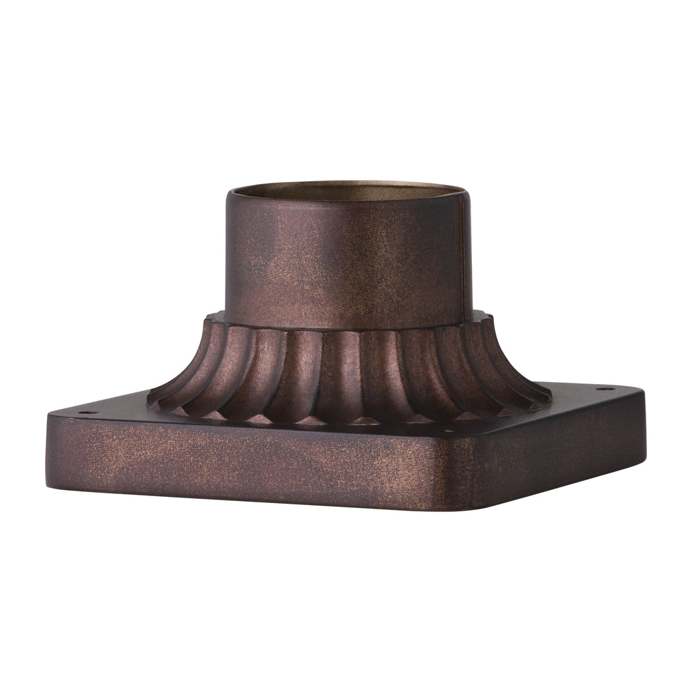 Generation Lighting Canada - Pier Mount Base - Outdoor Pier Mounts - Patina Bronze- Union Lighting Luminaires Decor