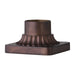 Generation Lighting Canada - Pier Mount Base - Outdoor Pier Mounts - Patina Bronze- Union Lighting Luminaires Decor