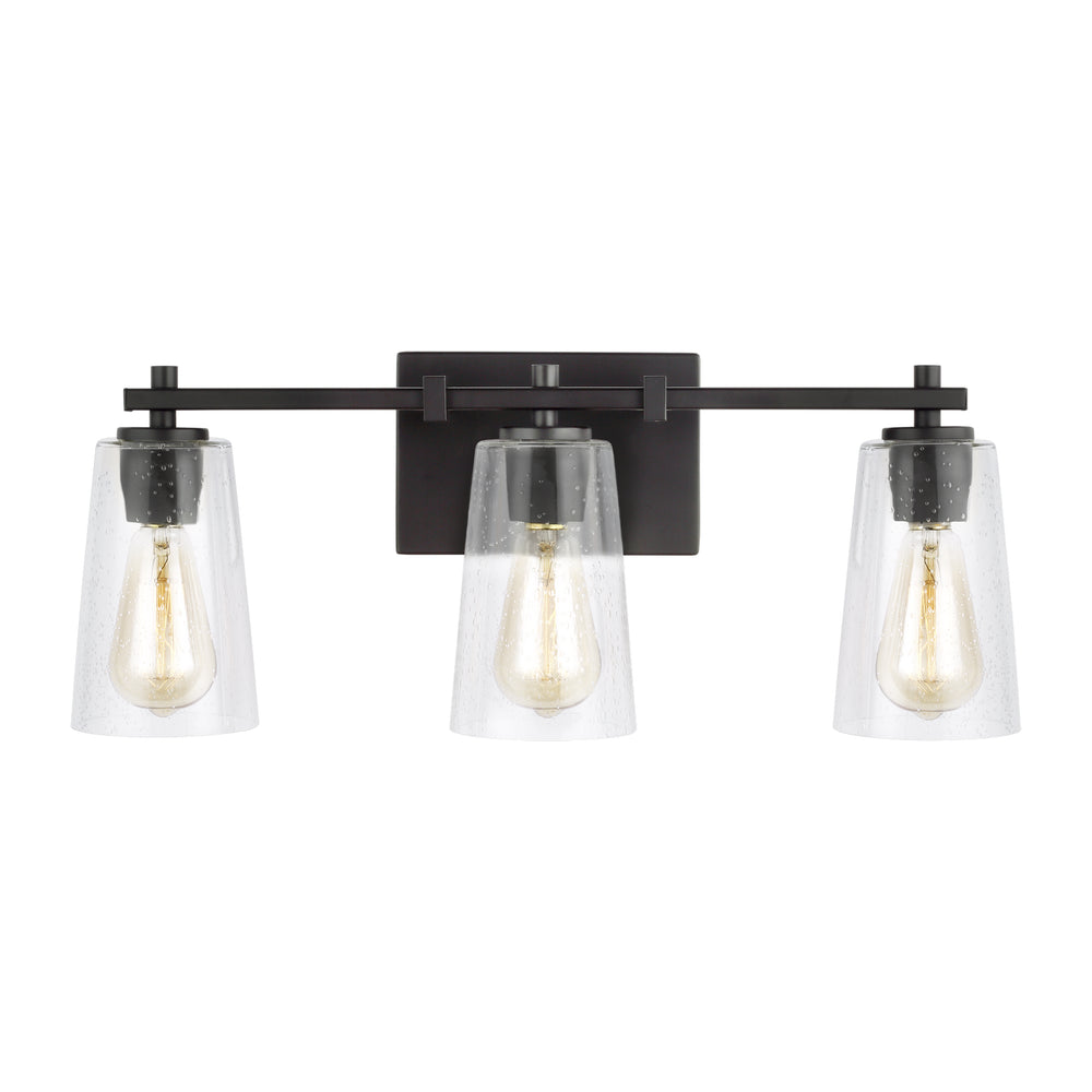 Visual Comfort Studio Canada - Three Light Vanity - Mercer - Oil Rubbed Bronze- Union Lighting Luminaires Decor