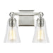 Visual Comfort Studio Canada - Two Light Vanity - Monterro - Satin Nickel- Union Lighting Luminaires Decor