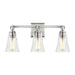 Visual Comfort Studio Canada - Three Light Vanity - Monterro - Satin Nickel- Union Lighting Luminaires Decor