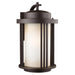 Generation Lighting Canada - One Light Outdoor Wall Lantern - Crowell - Antique Bronze- Union Lighting Luminaires Decor
