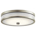 Kichler Canada - LED Flush Mount - Pira - Brushed Nickel- Union Lighting Luminaires Decor