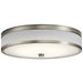 Kichler Canada - LED Flush Mount - Pira - Brushed Nickel- Union Lighting Luminaires Decor
