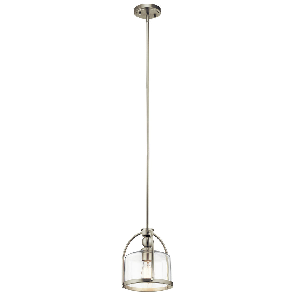 Kichler Canada - One Light Mini Pendant - Brushed Nickel- Union Lighting Luminaires Decor