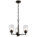 Kichler Canada - Three Light Mini Chandelier - Winslow - Olde Bronze- Union Lighting Luminaires Decor