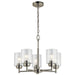 Kichler Canada - Five Light Chandelier - Winslow - Brushed Nickel- Union Lighting Luminaires Decor