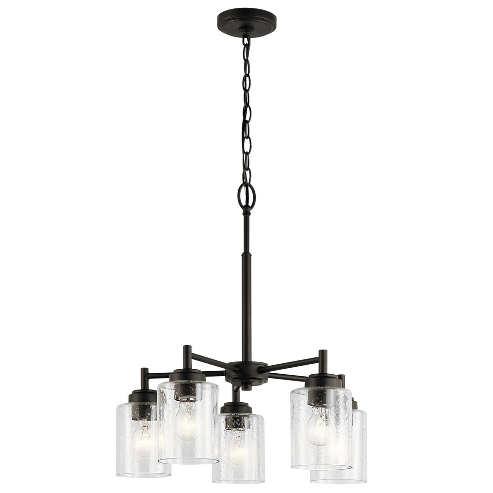 Kichler Canada - Five Light Chandelier - Winslow - Olde Bronze- Union Lighting Luminaires Decor