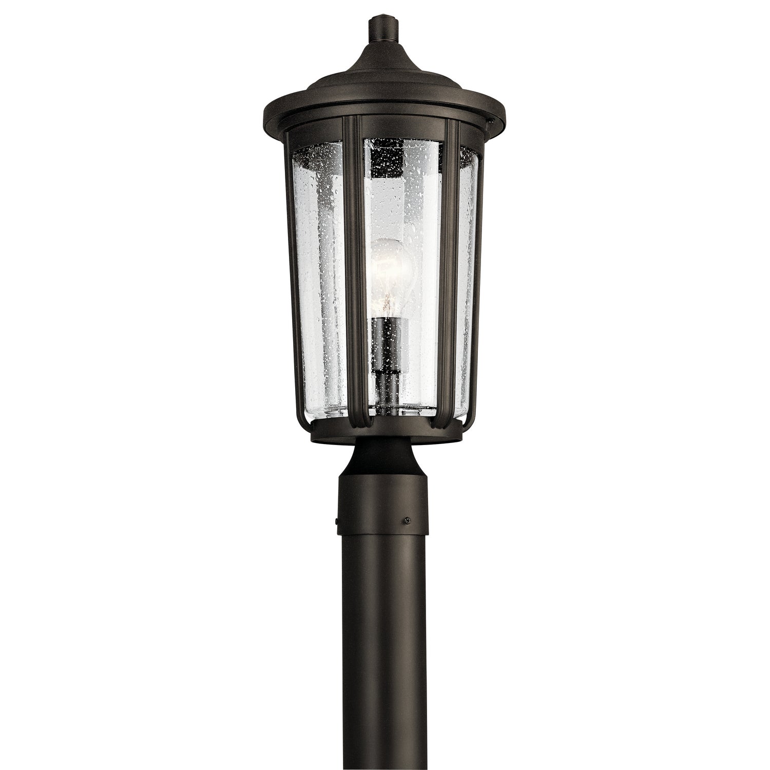 Kichler Canada - One Light Outdoor Post Mount - Fairfield - Olde Bronze- Union Lighting Luminaires Decor