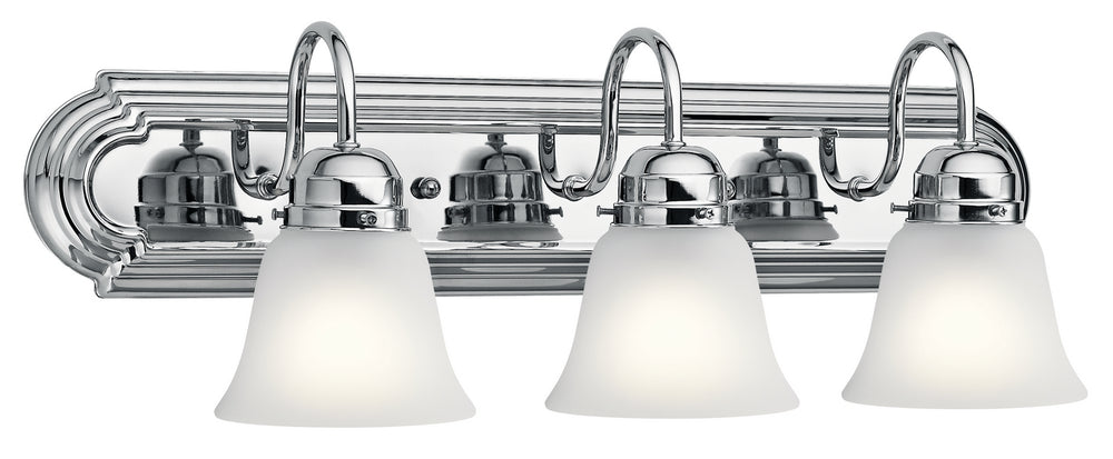 Kichler Canada - Three Light Bath - Chrome- Union Lighting Luminaires Decor