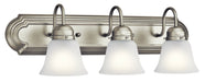 Kichler Canada - Three Light Bath - Brushed Nickel- Union Lighting Luminaires Decor