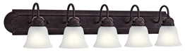 Kichler Canada - Five Light Bath - Tannery Bronze- Union Lighting Luminaires Decor