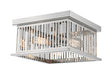 Z-Lite Canada - Two Light Flush Mount - Camellia - Polished Nickel- Union Lighting Luminaires Decor