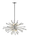 Z-Lite Canada - Eight Light Chandelier - Soleia - Chrome- Union Lighting Luminaires Decor
