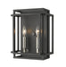 Z-Lite Canada - Two Light Wall Sconce - Titania - Black + Brushed Nickel- Union Lighting Luminaires Decor
