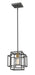 Z-Lite Canada - One Light Pendant - Titania - Bronze + Olde Brass- Union Lighting Luminaires Decor