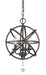 Z-Lite Canada - Three Light Chandelier - Tull - Matte Black- Union Lighting Luminaires Decor