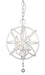 Z-Lite Canada - Three Light Chandelier - Tull - Matte White- Union Lighting Luminaires Decor
