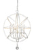 Z-Lite Canada - Five Light Chandelier - Tull - Matte White- Union Lighting Luminaires Decor