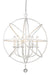Z-Lite Canada - Six Light Chandelier - Tull - Matte White- Union Lighting Luminaires Decor