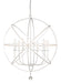 Z-Lite Canada - Ten Light Chandelier - Tull - Matte White- Union Lighting Luminaires Decor