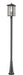 Z-Lite Canada - Three Light Outdoor Post Mounted Fixture - Aspen - Black- Union Lighting Luminaires Decor