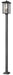 Z-Lite Canada - Three Light Outdoor Post Mounted Fixture - Aspen - Black- Union Lighting Luminaires Decor