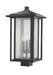 Z-Lite Canada - Three Light Outdoor Post Mount Fixture - Aspen - Black- Union Lighting Luminaires Decor
