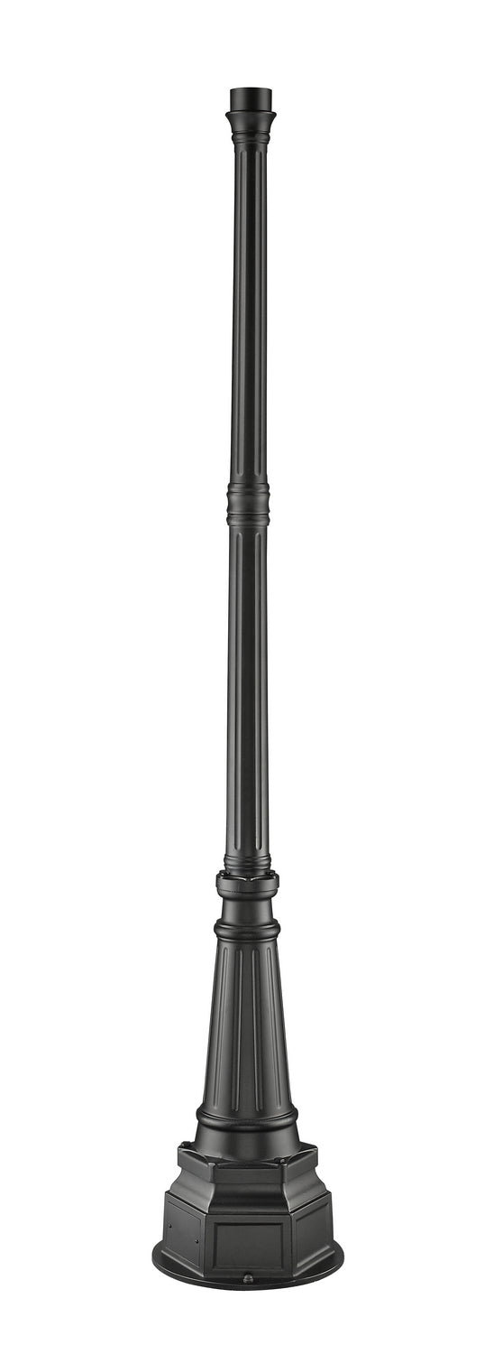Z-Lite Canada - Light Outdoor Posts - Hardware - Outdoor Post - Black- Union Lighting Luminaires Decor