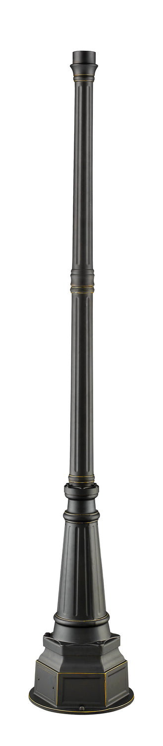 Z-Lite Canada - Light Outdoor Posts - Hardware - Outdoor Post - Oil Rubbed Bronze- Union Lighting Luminaires Decor