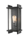 Z-Lite Canada - One Light Outdoor Wall Light - Fallow - Black- Union Lighting Luminaires Decor