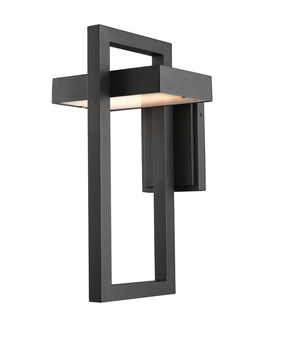 Z-Lite Canada - LED Outdoor Wall Mount - Luttrel - Black- Union Lighting Luminaires Decor