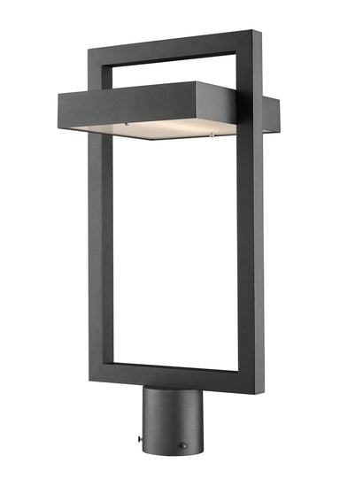 Z-Lite Canada - LED Outdoor Post Mount - Luttrel - Black- Union Lighting Luminaires Decor