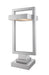 Z-Lite Canada - LED Outdoor Pier Mount - Luttrel - Silver- Union Lighting Luminaires Decor