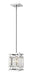 Z-Lite Canada - One Light Pendant - Mersesse - Chrome- Union Lighting Luminaires Decor