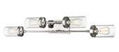 Z-Lite Canada - Four Light Vanity - Calliope - Polished Nickel- Union Lighting Luminaires Decor
