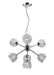 Z-Lite Canada - Seven Light Chandelier - Laurentian - Chrome- Union Lighting Luminaires Decor