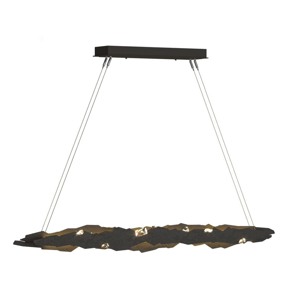 Hubbardton Forge - LED Pendant - Trove - Dark Smoke- Union Lighting Luminaires Decor