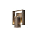 Hubbardton Forge - One Light Outdoor Wall Sconce - Shadow Box - Coastal Bronze- Union Lighting Luminaires Decor