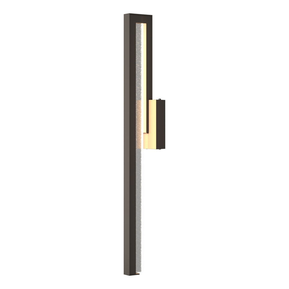 Hubbardton Forge - LED Outdoor Wall Sconce - Edge - Coastal Dark Smoke- Union Lighting Luminaires Decor