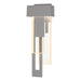 Hubbardton Forge - LED Outdoor Wall Sconce - Rainfall - Coastal Burnished Steel- Union Lighting Luminaires Decor
