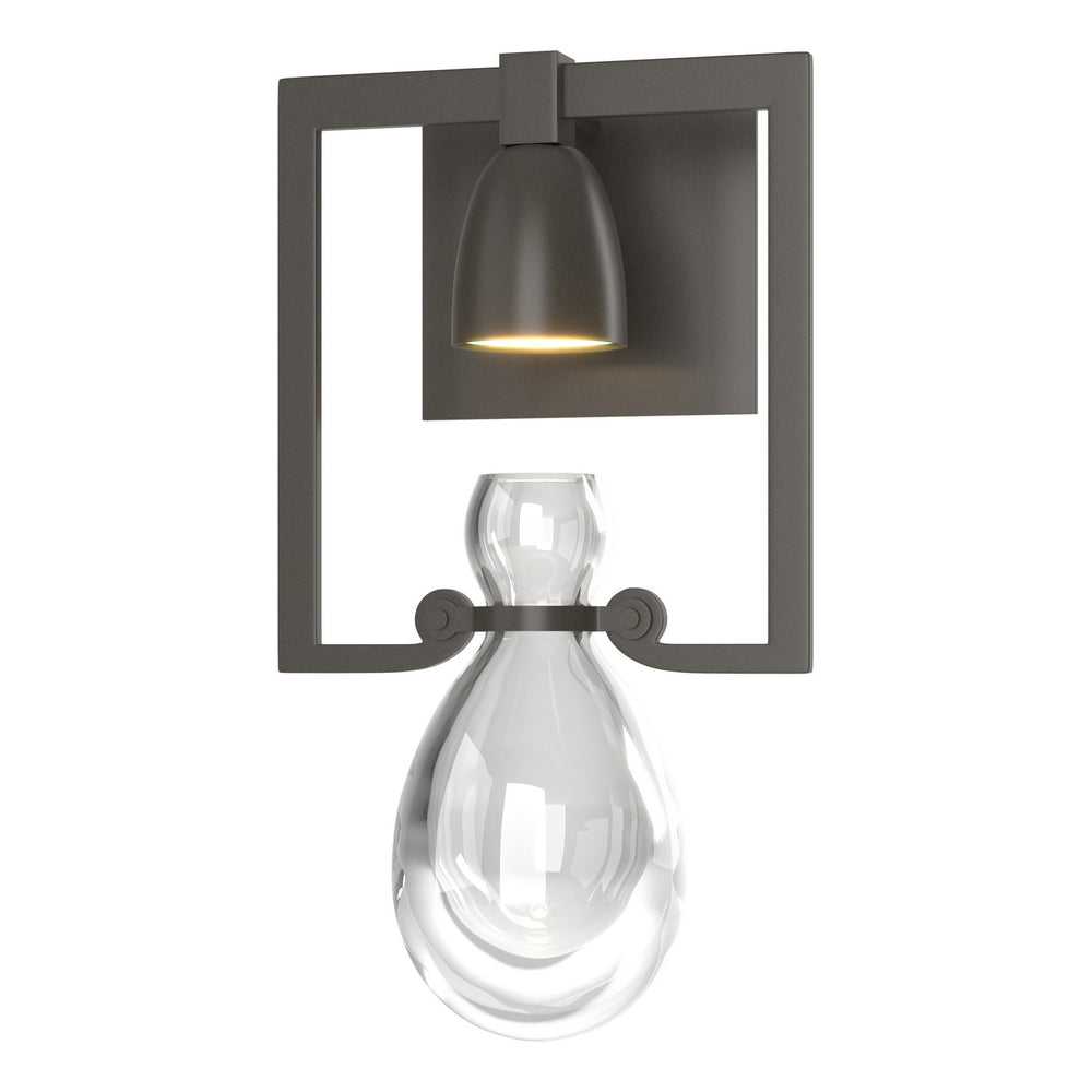 Hubbardton Forge - One Light Wall Sconce - Apothecary - Dark Smoke- Union Lighting Luminaires Decor