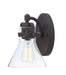Maxim - One Light Bath Vanity - Seafarer - Oil Rubbed Bronze- Union Lighting Luminaires Decor