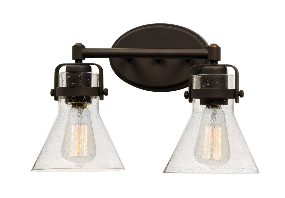 Maxim - Two Light Bath Vanity - Seafarer - Oil Rubbed Bronze- Union Lighting Luminaires Decor